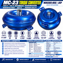 Load image into Gallery viewer, Mercedes Jeep MC23 Remanufactured Torque Converter 722.6 722.9 2092500602