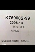 Load image into Gallery viewer, Toyota Lexus U760E U760F Banner Rebuild Kit Frictions Pistons Filter 2008-Up