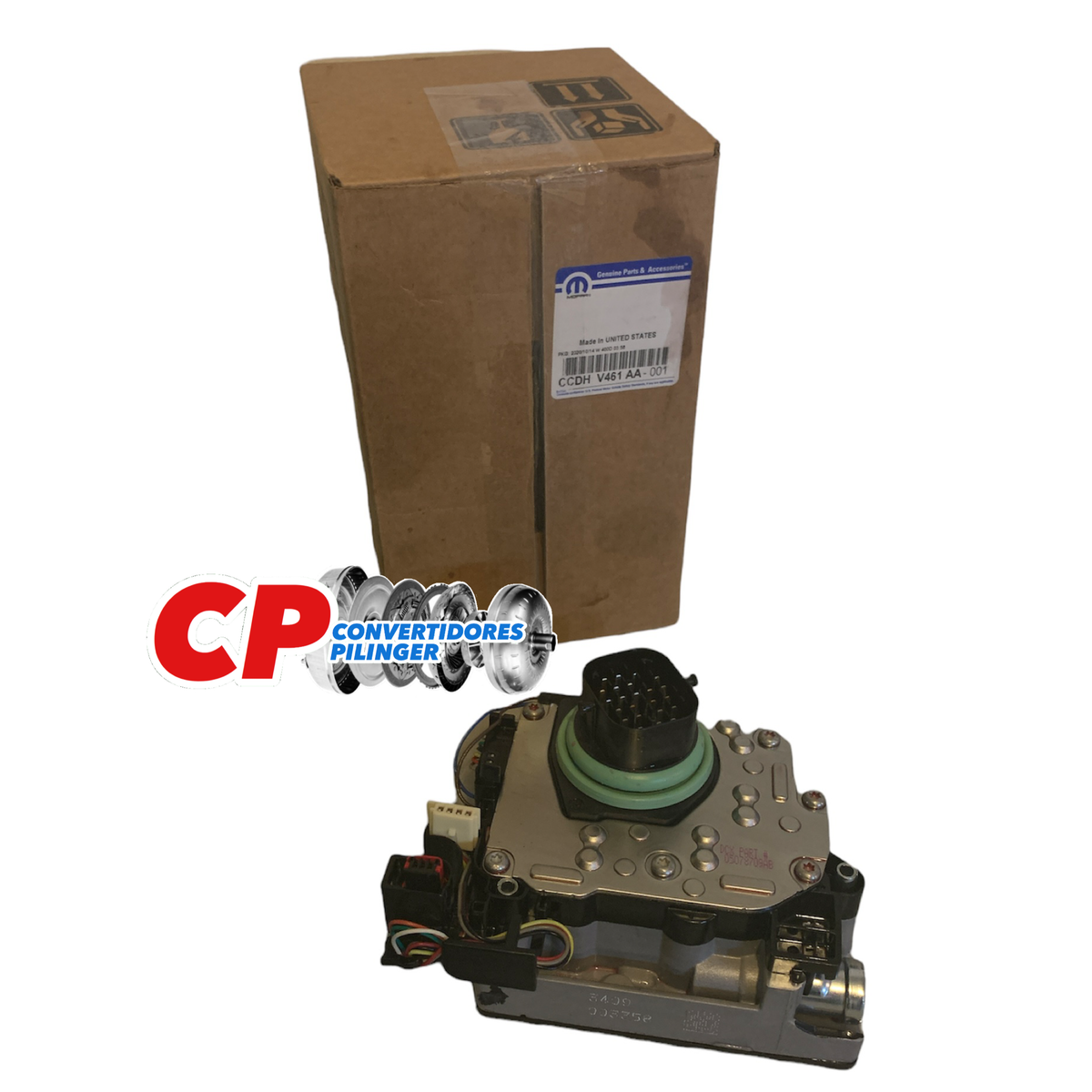For Chrysler 62TE Transmission KIT SOLENOIDS, TRANSDUCER, TCC AND SOLE –  Convertidores Pilinger, ca.
