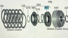 Load image into Gallery viewer, Chrysler Dodge 62TE Piston Direct Clutch (.505” Thick)(4.505” OD)(1.900” ID)2
