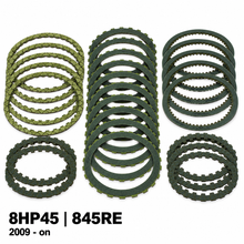 Load image into Gallery viewer, ZF8HP45 845RE 850RE 8HP50 Master Rebuild Kit with TransGo Shift Kit, Frictions, Steels, Filter Pan &amp; Remanufactured Torque Converter 2012-2025

