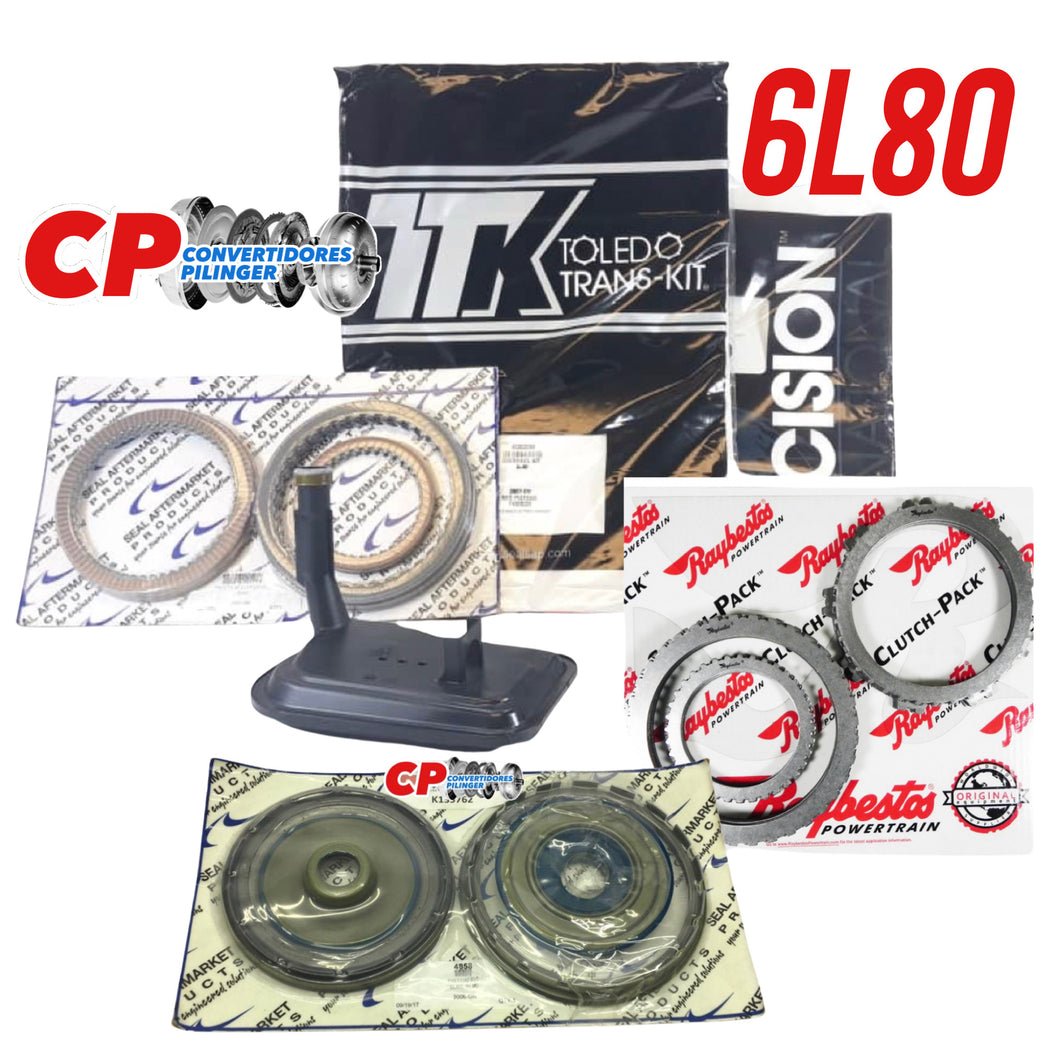 For GM 6l80E  Transmission Master Rebuild Kit With Pistons & Filter 2007-Up.