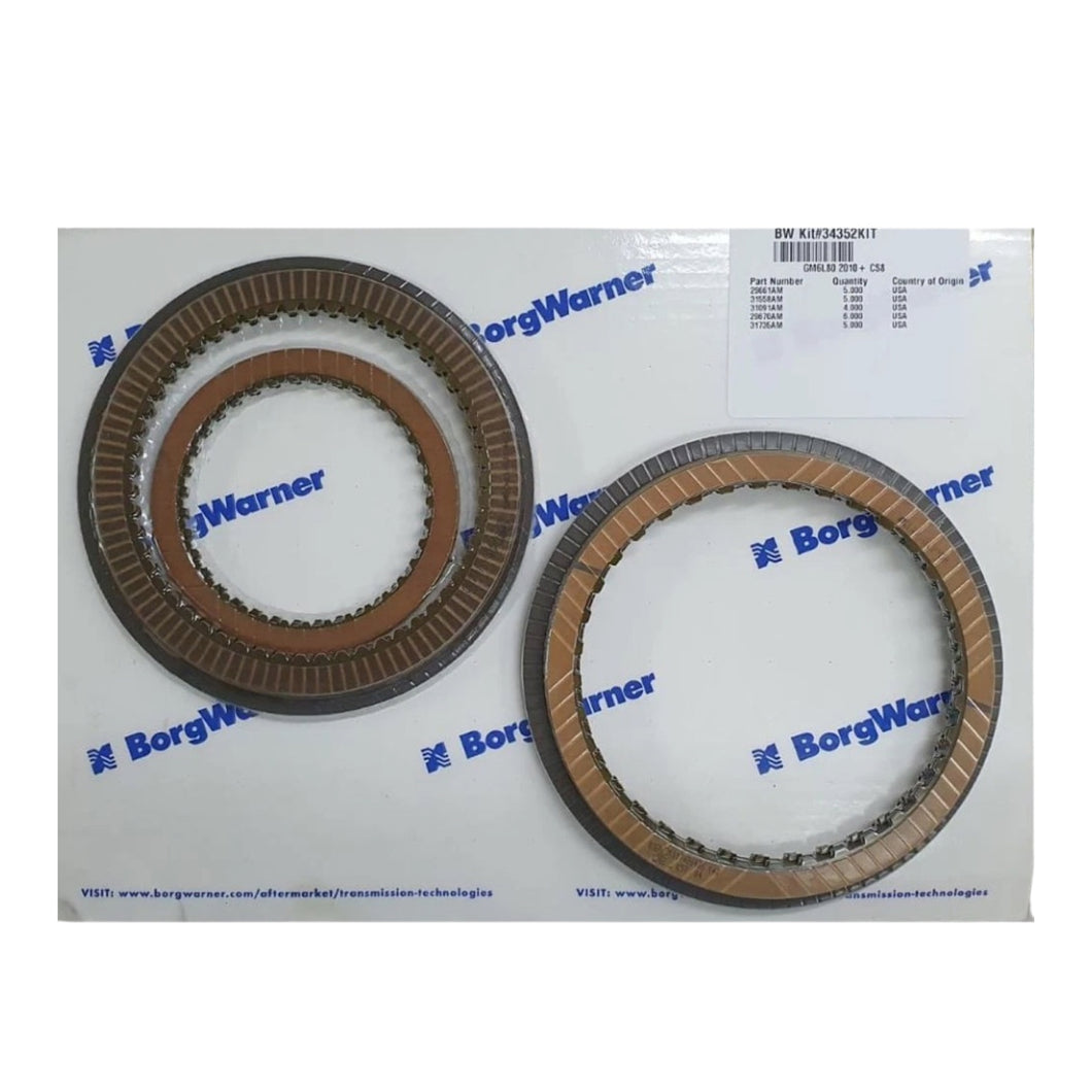 GM Chevy GMC 6L80 6L80E Friction Clutch Pack Module Borg Warner 2006-Up