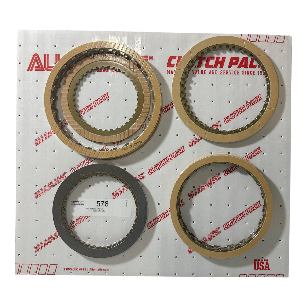 🇺🇸Friction Clutch Pack Module 578 GM 4L60E 4L65E 1993-Up Overrun Low Rev Fwd 3-4🇺🇸