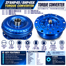 Load image into Gallery viewer, BM-58 TORQUE CONVERTER BMW 535i 740i X1 X3 3.0L 2.0L REMAN HD ZF8HP45/X
