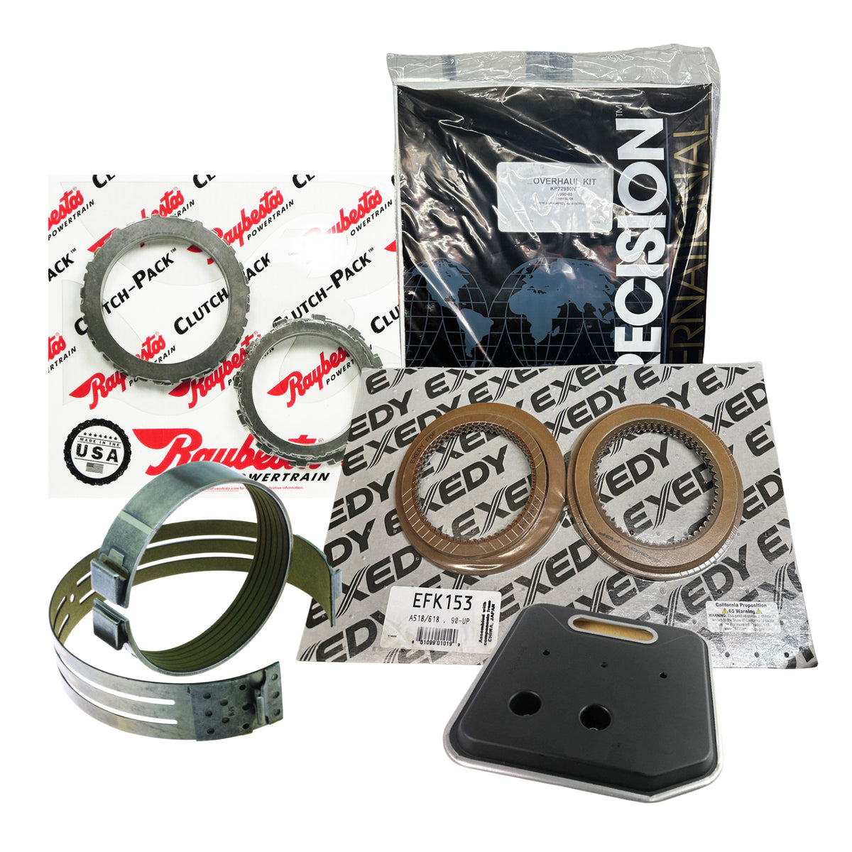 A518 A618 46RE 47RE Master Rebuild Kit w/ Bands & Filter 1990-1997 NEW ...