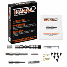 Load image into Gallery viewer, ZF8HP45 845RE 850RE 8HP50 Master Rebuild Kit with TransGo Shift Kit, Frictions, Steels, Filter Pan &amp; Remanufactured Torque Converter 2012-2025
