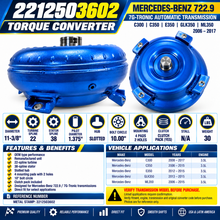 Load image into Gallery viewer, Mercedes-Benz 722.9 7G-Tronic Torque Converter C300 C350 E350 GLK350 ML350
